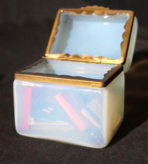 opalescent metal casket box|Opalescent Casket Box .